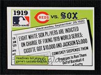 1919 - Cincinnati Reds vs Chicago White Sox