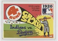 1920 - Cleveland Indians vs Brooklyn Dodgers [Good to VG‑EX]