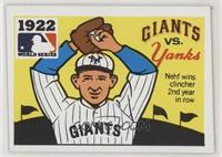 1922 - New York Giants vs. New York Yankees
