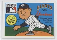 1923 - New York Giants vs. New York Yankees