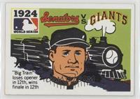 1924 - Washington Senators vs. New York Giants