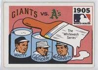 1905 - New York Giants, Philadelphia Phillies Team [Good to VG‑…
