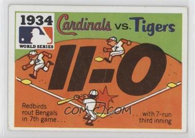 1971 Fleer Laughlin World Series - [Base] #32 - 1934 - St. Louis Cardinals vs. Detroit Tigers [Good to VG‑EX]