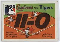 1934 - St. Louis Cardinals vs. Detroit Tigers [Good to VG‑EX]