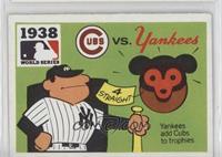 1938 - Chicago Cubs vs. New York Yankees [Good to VG‑EX]