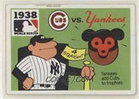 1938 - Chicago Cubs vs. New York Yankees [Poor to Fair]