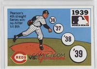 1939 - Cincinnati Reds vs. New York Yankees [Good to VG‑EX]