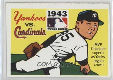 1971 Fleer Laughlin World Series - [Base] #41 - 1943 - New York Yankees vs. St. Louis Cardinals
