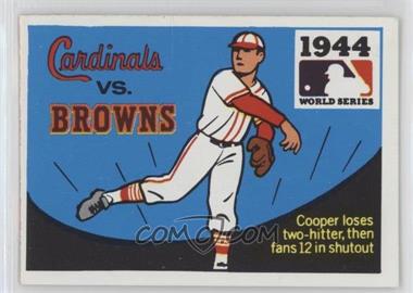 1971 Fleer Laughlin World Series - [Base] #42 - 1944 - St. Louis Cardinals vs. St. Louis Browns