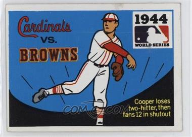 1971 Fleer Laughlin World Series - [Base] #42 - 1944 - St. Louis Cardinals vs. St. Louis Browns