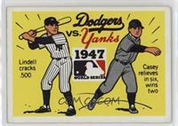 1947 - New York Yankees vs. Brooklyn Dodgers [Poor to Fair]