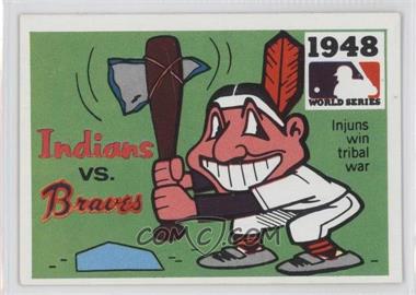 1971 Fleer Laughlin World Series - [Base] #46 - 1948 - Cleveland Indians vs. Boston Braves