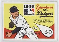 1949 - New York Yankees vs. Brooklyn Dodgers [Good to VG‑EX]