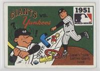 1951 - New York Giants vs. New York Yankees [Good to VG‑EX]