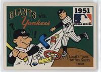 1951 - New York Giants vs. New York Yankees