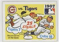 1907 - Chicago Cubs vs, Detroit Tigers Team