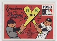1953 - New York Yankees vs. Brooklyn Dodgers [Good to VG‑EX]