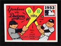 1953 - New York Yankees vs. Brooklyn Dodgers [Good to VG‑EX]