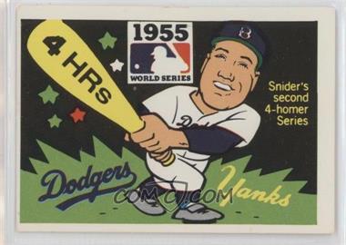 1971 Fleer Laughlin World Series - [Base] #53 - 1955 - Brooklyn Dodgers vs. New York Yankees