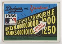 1956 - Brooklyn Dodgers vs. New York Yankees [Good to VG‑EX]