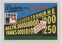 1956 - Brooklyn Dodgers vs. New York Yankees