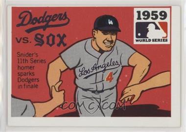 1971 Fleer Laughlin World Series - [Base] #57 - 1959 - Los Angeles Dodgers vs. Chicago White Sox