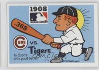 1908 - Chicago Cubs vs. Detroit Tigers [Good to VG‑EX]