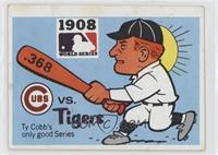 1908 - Chicago Cubs vs. Detroit Tigers [Poor to Fair]