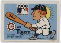 1908 - Chicago Cubs vs. Detroit Tigers [Good to VG‑EX]