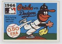 1966 - Baltimore Orioles vs. Los Angeles Dodgers [EX to NM]