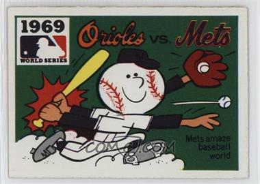 1971 Fleer Laughlin World Series - [Base] #67 - 1969 - New York Mets vs. Baltimore Orioles