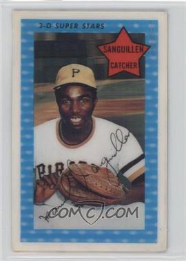 1971 Kellogg's 3-D Super Stars - [Base] #13.1 - Manny Sanguillen (XOGRAPH -- No Date) [Good to VG‑EX]