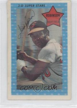 1971 Kellogg's 3-D Super Stars - [Base] #15.2 - Frank Robinson (1970 XOGRAPH)