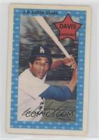 Willie Davis (1970 XOGRAPH; 620 Career RBI's) [Poor to Fair]