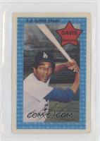 Willie Davis (1970 XOGRAPH; 620 Career RBI's) [Poor to Fair]