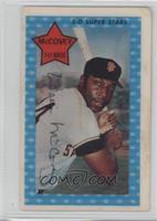 Willie McCovey (XOGRAPH -- No Date) [Good to VG‑EX]