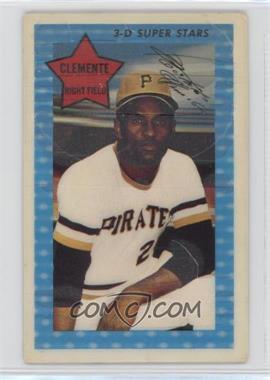 1971 Kellogg's 3-D Super Stars - [Base] #5.2 - Roberto Clemente (1970 XOGRAPH) [Poor to Fair]