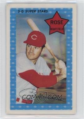 1971 Kellogg's 3-D Super Stars - [Base] #65.2 - Pete Rose (1970 XOGRAPH)