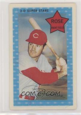 1971 Kellogg's 3-D Super Stars - [Base] #65.2 - Pete Rose (1970 XOGRAPH)