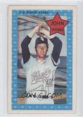 1971 Kellogg's 3-D Super Stars - [Base] #74.2 - Tommy John (1970 XOGRAPH, 444 Career Walks)