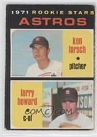 1971 Rookie Stars - Ken Forsch, Larry Howard [Good to VG‑EX]