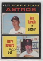 1971 Rookie Stars - Ken Forsch, Larry Howard