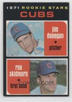 1971 Rookie Stars - Jim Dunegan, Roe Skidmore