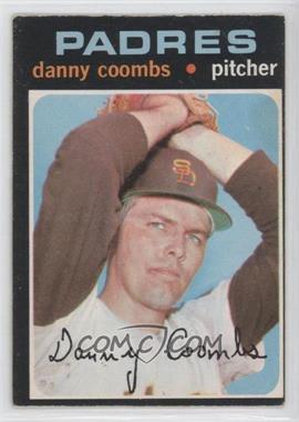 1971 O-Pee-Chee - [Base] #126 - Danny Coombs [Good to VG‑EX]