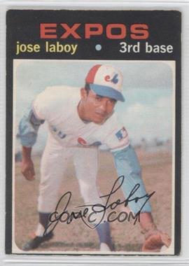 1971 O-Pee-Chee - [Base] #132 - Jose Laboy [Good to VG‑EX]