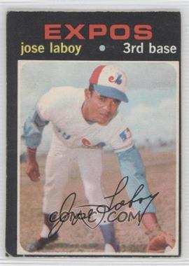 1971 O-Pee-Chee - [Base] #132 - Jose Laboy [Good to VG‑EX]