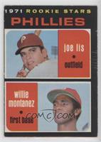 1971 Rookie Stars - Joe Lis, Willie Montanez