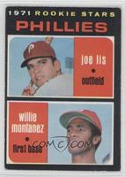 1971 Rookie Stars - Joe Lis, Willie Montanez [Good to VG‑EX]