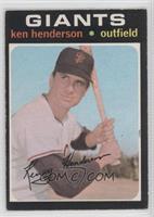 Ken Henderson [Good to VG‑EX]