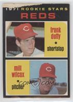 1971 Rookie Stars - Frank Duffy, Milt Wilcox [Poor to Fair]
